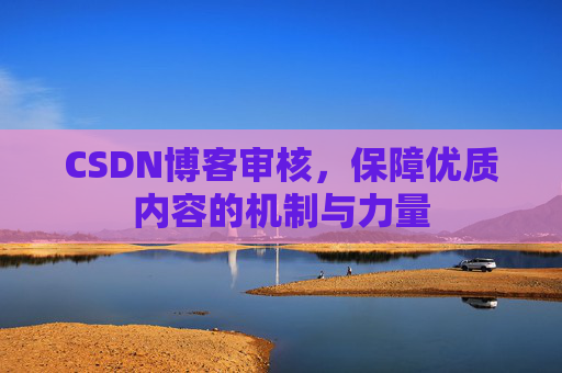 CSDN博客审核，保障优质内容的机制与力量
